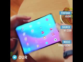 Mi's new foldable prototype seems to transform from tablet to smartphone easil