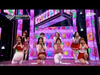 180524 lovelyz bizarre (mi myo mi myo) @ m! countdown