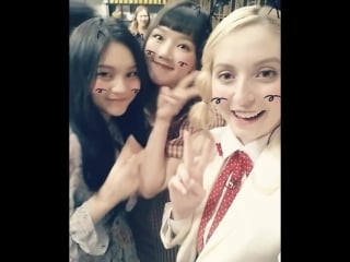 180715 kayla torrison's instagram update with umji and yerin