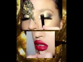 Pat mcgrath get int indya moore serving eleganza totale in louis vuitton on the met gala