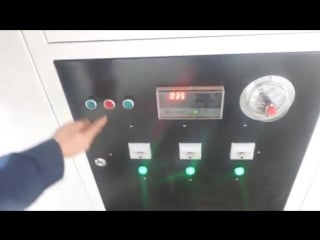 Vacuum forming machine test video