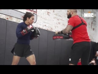 Джессика андраде | jessica andrade ufc 211 открытая тренироа