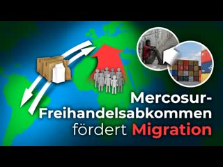 Mercosur freihandelsabkommen fördert migration