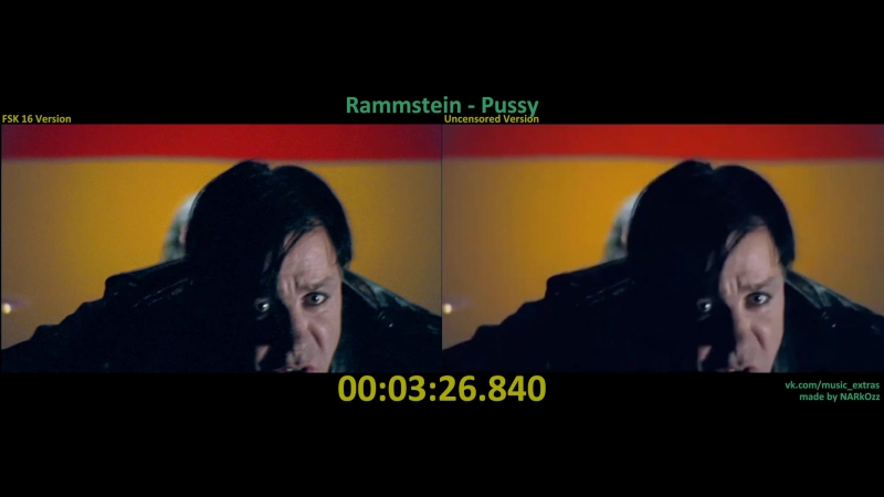Rammstein porn video – Rammstein 2009 pussy (fsk 16 version x uncensored version)