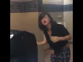 Purple rain (miley singing prince's song in the background while her friend pretends to sing) #ripprince