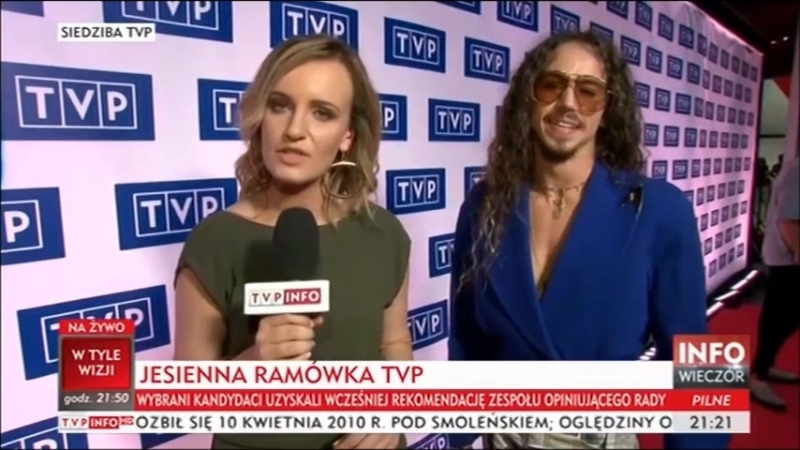 Michał szpak jesienna ramówka tvp 2018 интервью