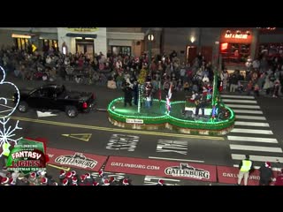 The 44th annual fantasy of lights christmas parade in gatlinburg