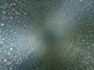 Спуск экшн камеры в скважину с водой (vhs video)