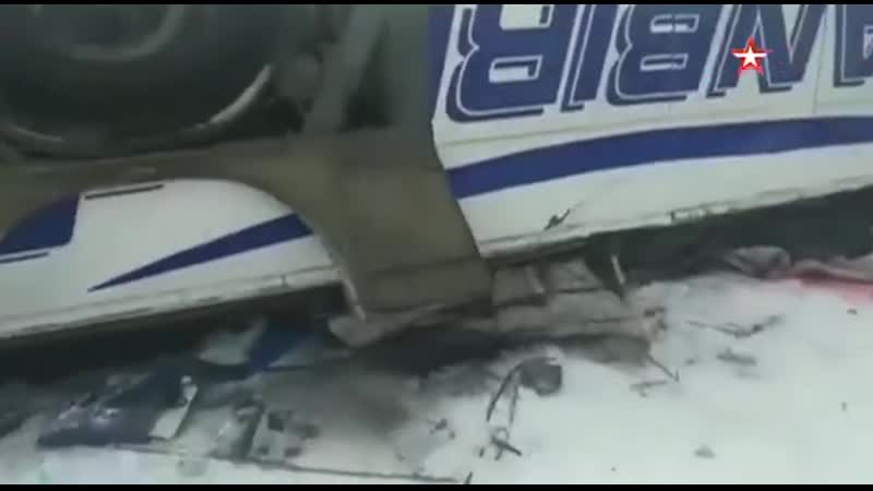 В забайкальском крае автобус с пассажирами упал с моста