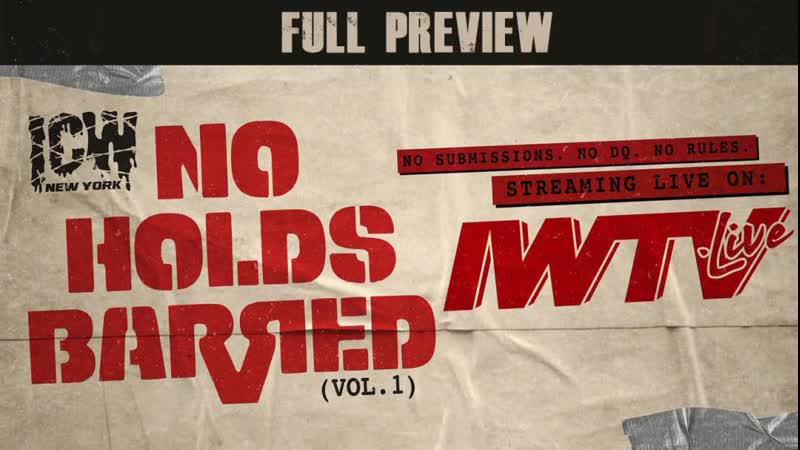 Icw no holds barred 2020 (vol 1)