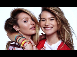 Candice swanepoel, behati prinsloo for juicy couture spring summer 2016