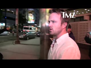 Aaron paul breaking bad finale my careers over bch! tmz