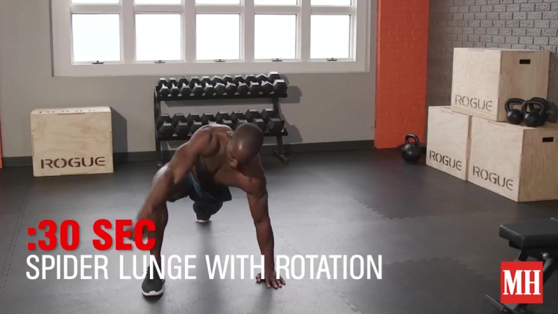 12 минутная высокоинтенсивная тренироа