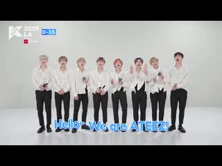 Atiny! how does a warm up dance time with ateez