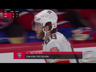 Mike hoffman dekes by niemi to finish gorgeous one handed tally