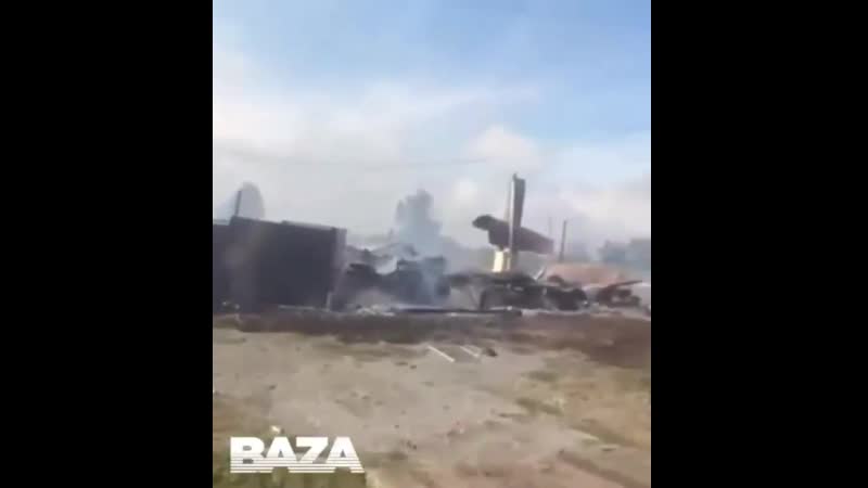 Посёлок каменка в руинах