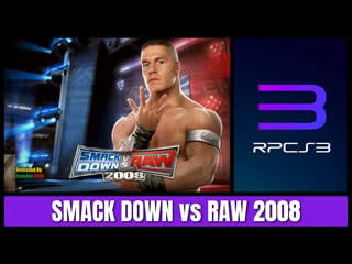 Smack down vs raw 2008 [rpcs3 ps3 7gen]