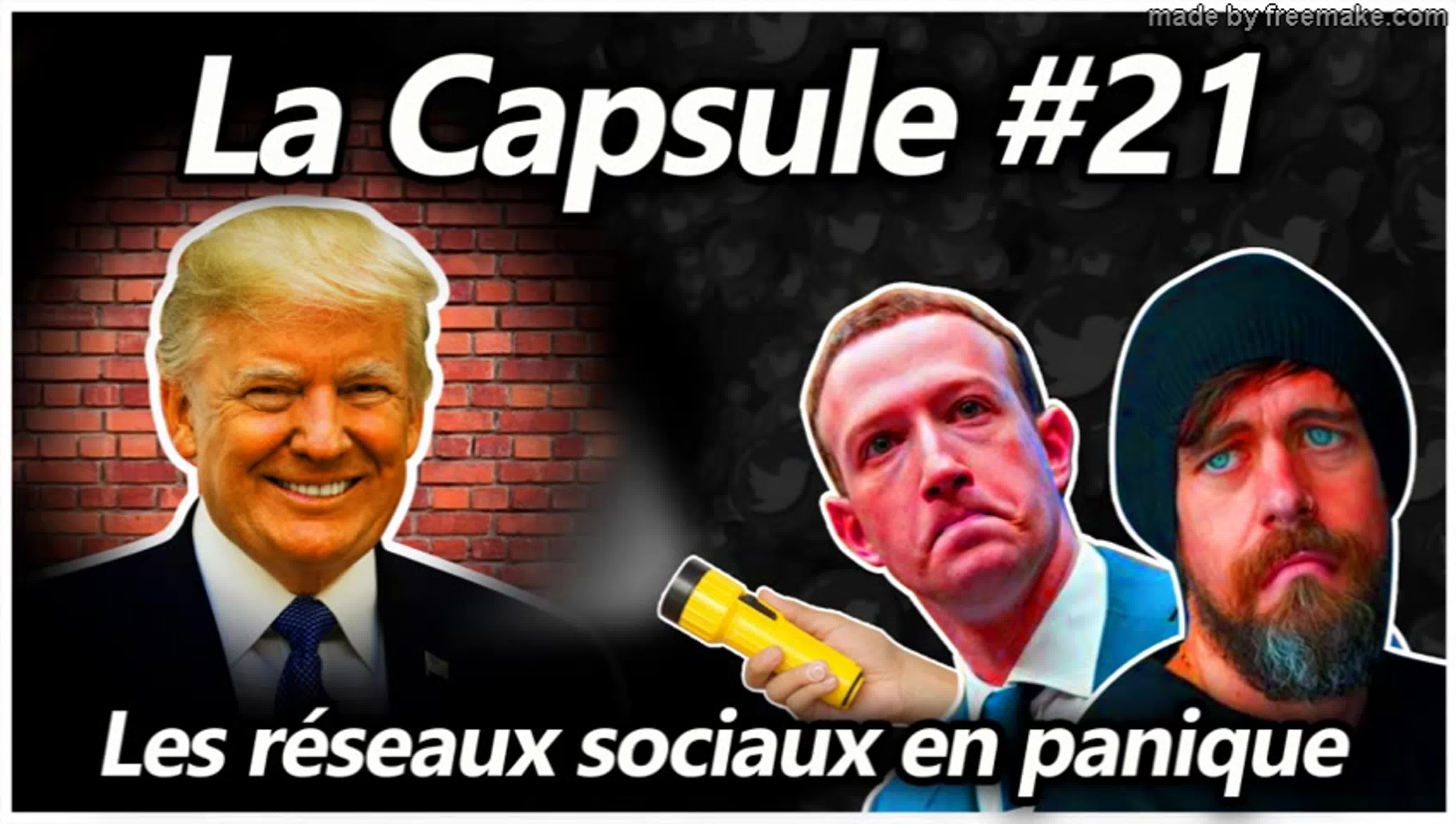 La capsule #21 les réseaux sociaux en panique