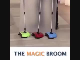 Sweeping machine push magic broom without electricity robotic vacuum home hard floor sweeper