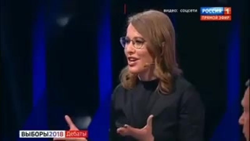 Жириновский обматерил собчак