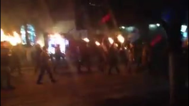 Слава воїнам ато не здолає нас ніхто!" слов'янськ бандерівське місто