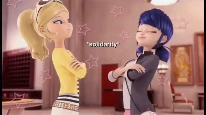 [edit by mistynght] chloe bourgeois x queen bee x marinette dupain cheng x lady bug /// miraculous vine