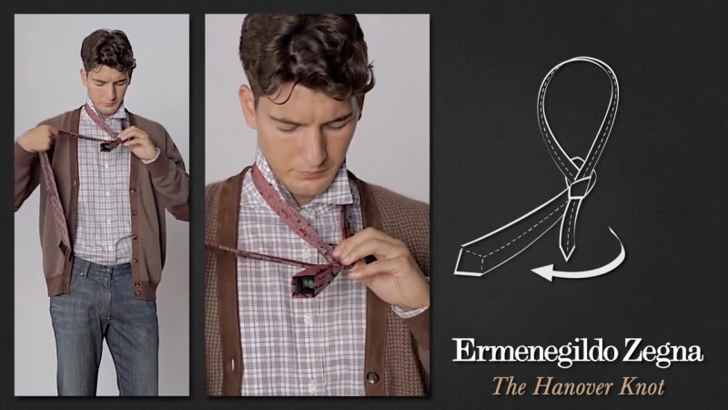 How to tie an hanover knot ties around the world the knots ermenegildo zeg