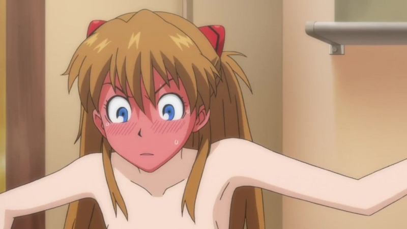 Evangelion 2 0 | аска лэнглей | после душа