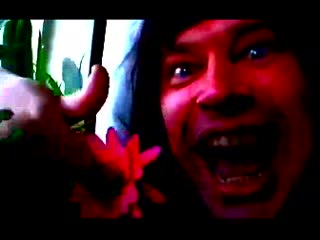 Fucking fagot fucks a flower flower woman wants a man's cock ah, she's a whore чертов педик трахает цветок цвет