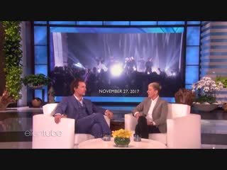 The fact that ellen matthew mcconaughey just casually talk about @bts twt and there are randomly armys cheering in the audience