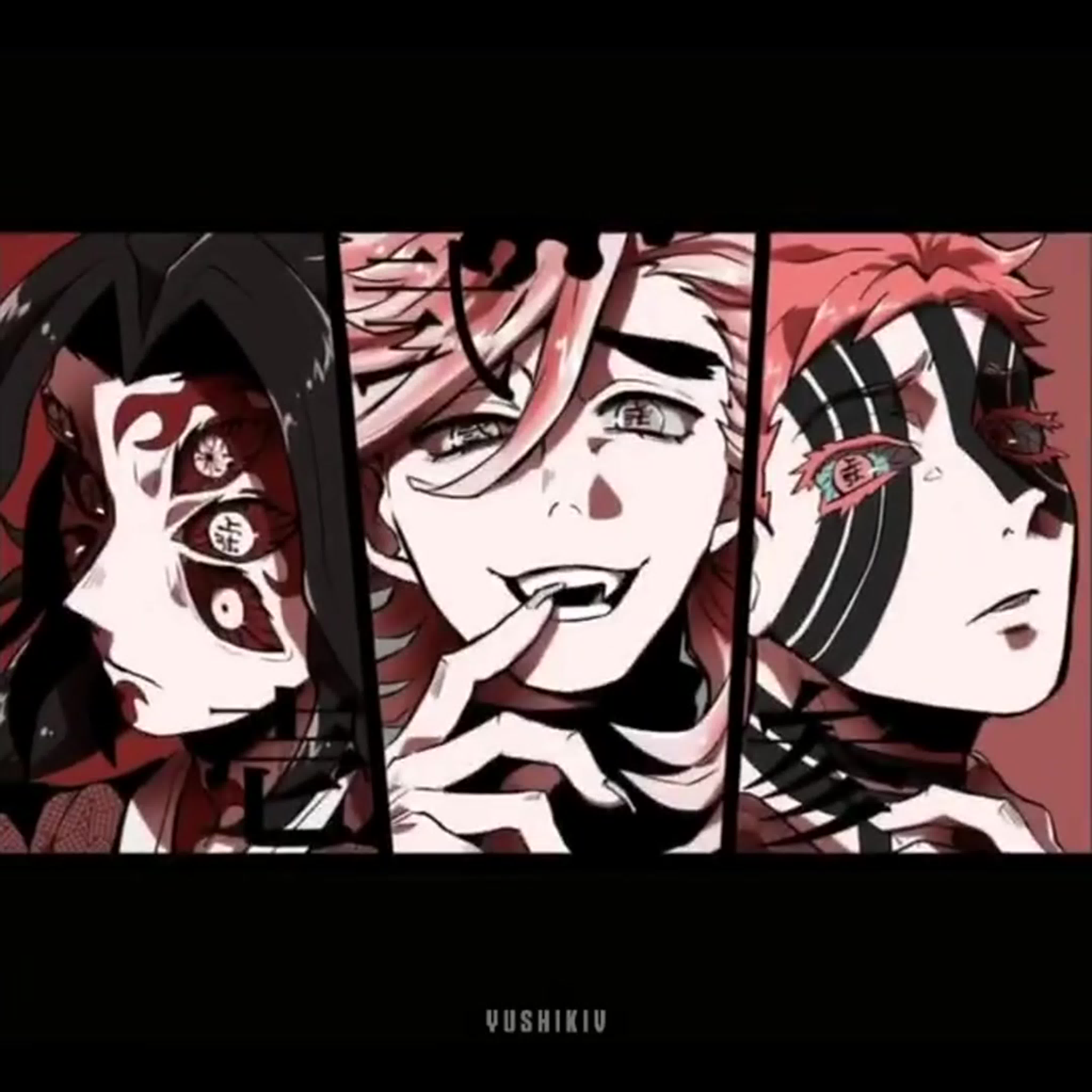 kimetsu no yaiba; akaza & douma & kokushibou ⌉ - ExPornToons