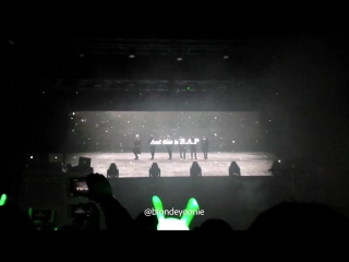 [fancam] 160527 «young, wild & free» @ b a p live on earth 2016 world tour sydney awake!!