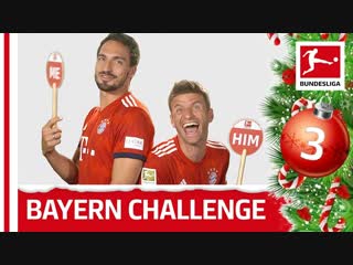 Mats hummels vs thomas müller me or him challenge bundesliga 2018 advent ca