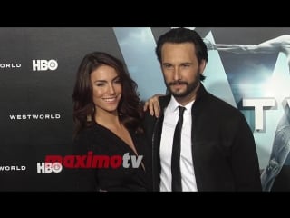 Rodrigo santoro mel fronckowiak “westworld“ premiere
