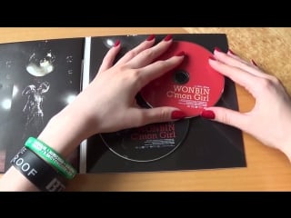 Unboxing oh won bin 1st mini album 'cmon girl'