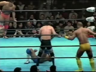 Kenta kobashi/jun akiyama/kentaro shiga vs mitsuharu misawa/yoshinari ogawa/masahito kakihara