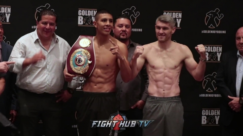 Jaime munguia liam smith weigh in