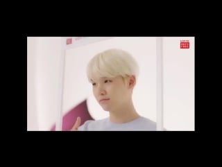 180108 suga @ lotte duty free behind the scene