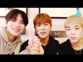Live | 231217 | wow, donghun, jason @ mixnine vlive merry christmas!