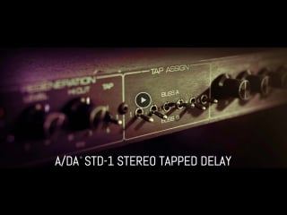 Uad a da std 1 stereo tapped delay plug in by brainworx