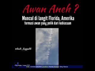 Menurut penduduk setempat, mereka menggelar formasi awan itu 'stairway to heaven' kerana kelihatannya seakan jambatan menuju ke