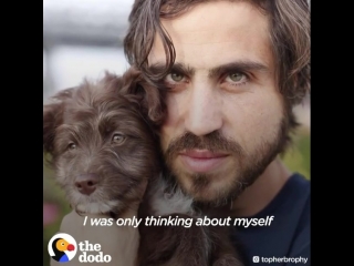 Мужчина был в депрессии, пока не встретил копию себя в собачьей мордочке