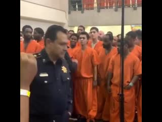 Kanyewest showing love to inmates