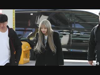 190109 lisa @ incheon airport (korea) to suvarnabhumi airport (bangkok, thailand)