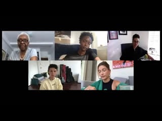 A conversation with @ dilone @loveme rileym @angelarye @bethannhardison