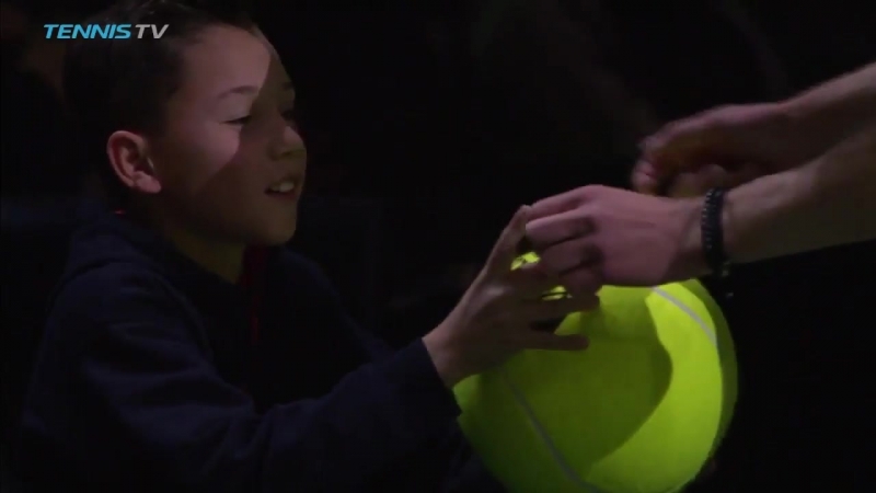 Andrey rublev makes this little boy's day