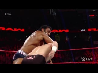 Sami zayn vs jinder mahal raw, april 3, 2017