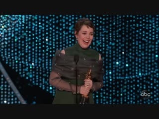 Olivia colman’s 2019 oscar acceptance speech for best actress