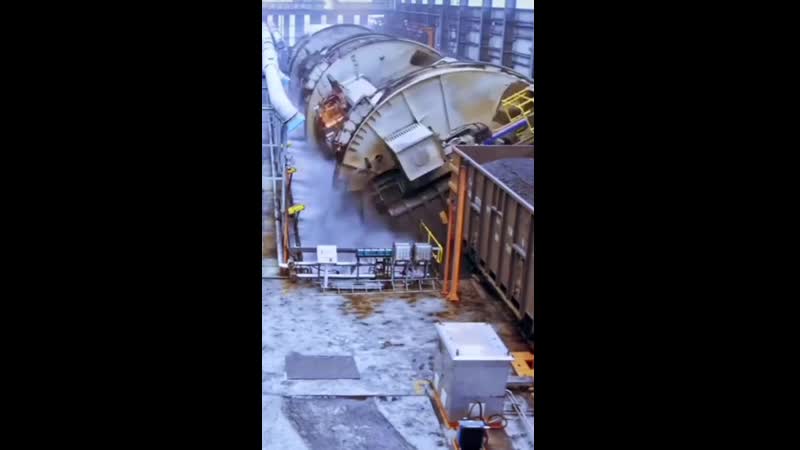 Разгрузка вагонов