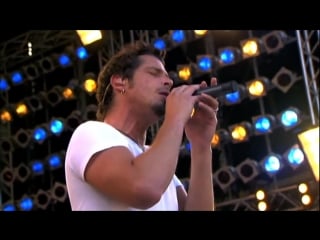 Audioslave black hole sun + like a stone (live 8)